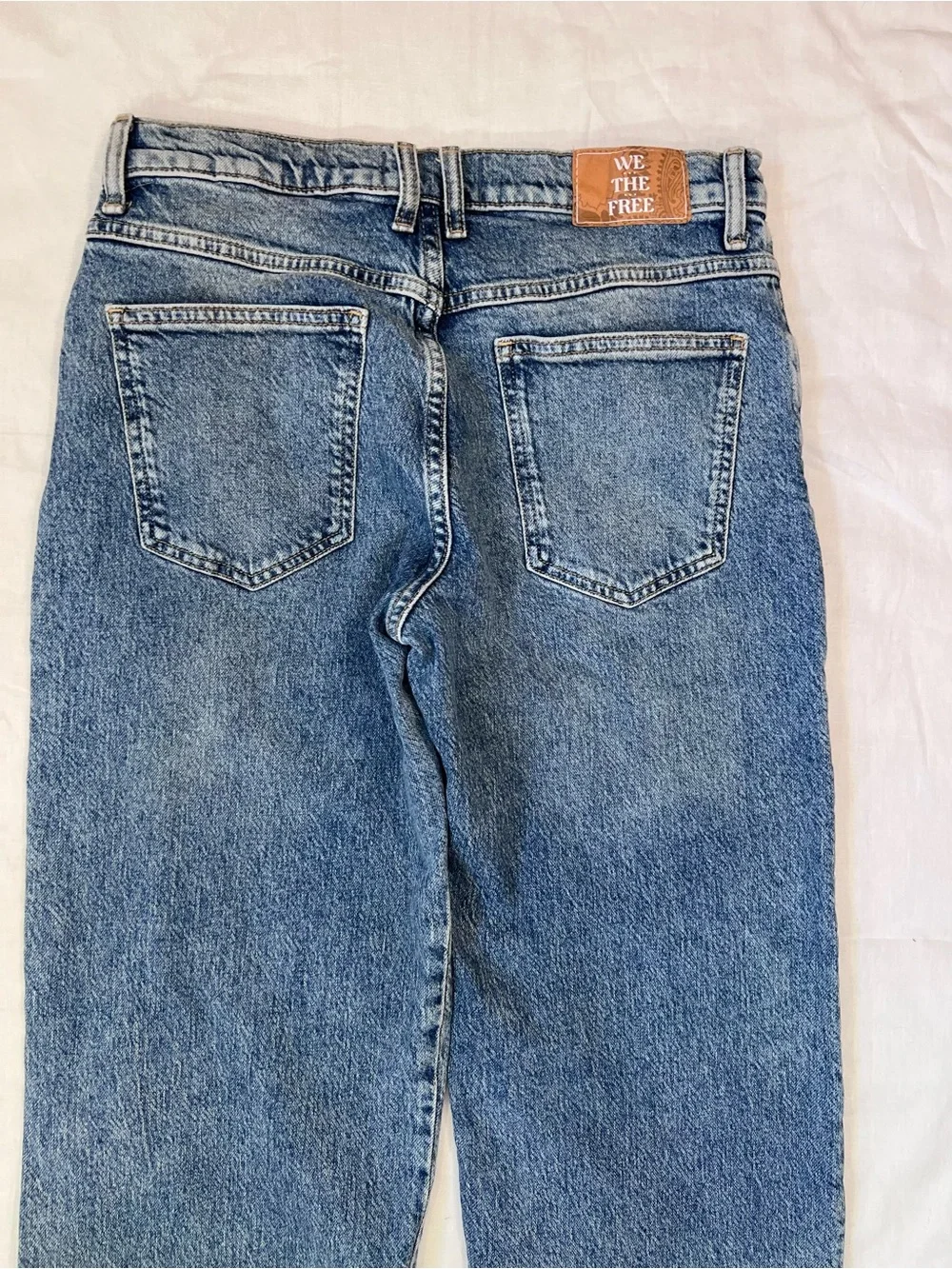 We The Free Risk Taker Raw Hem Straight Jean